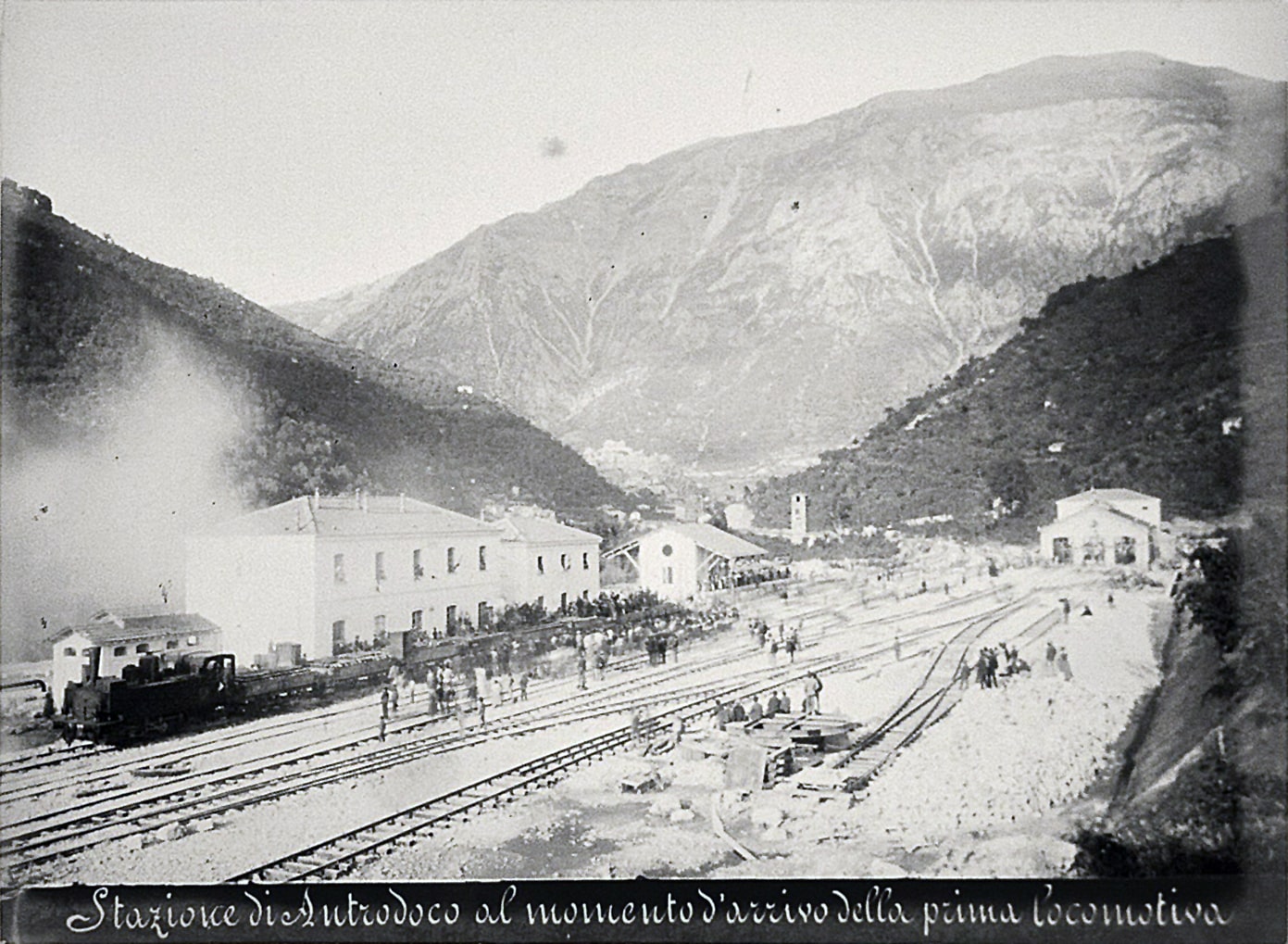Stazione di Antrodoco-Borgovelino, 1883
