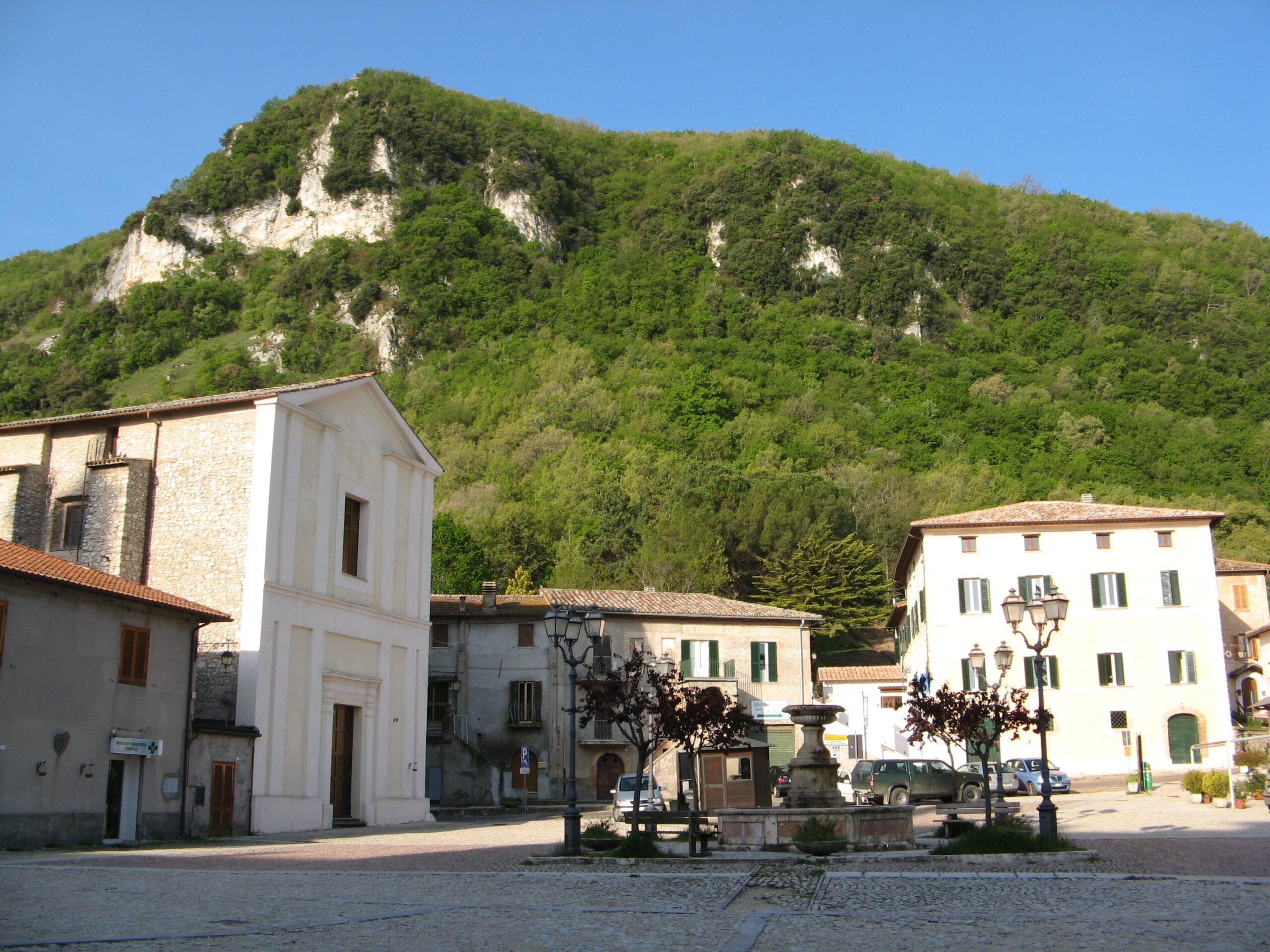 Greccio - Vista dal paese