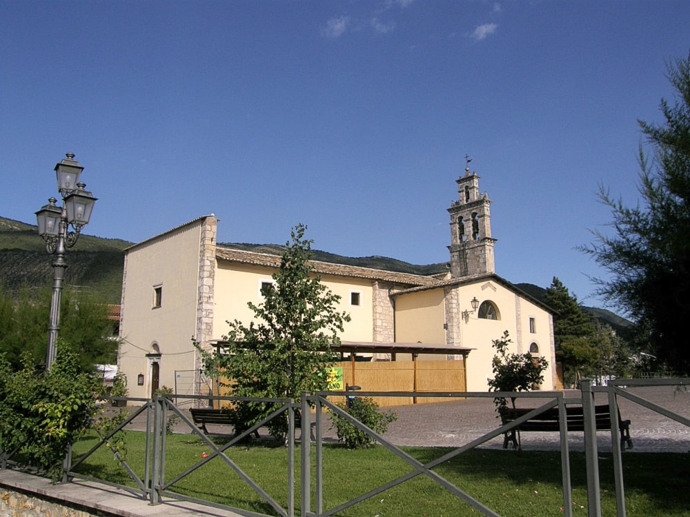 Molina-Castelvecchio Subequo - Molina Aterno, Chiesa di San Nicola di Bari